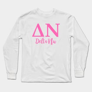 Delta Nu Long Sleeve T-Shirt